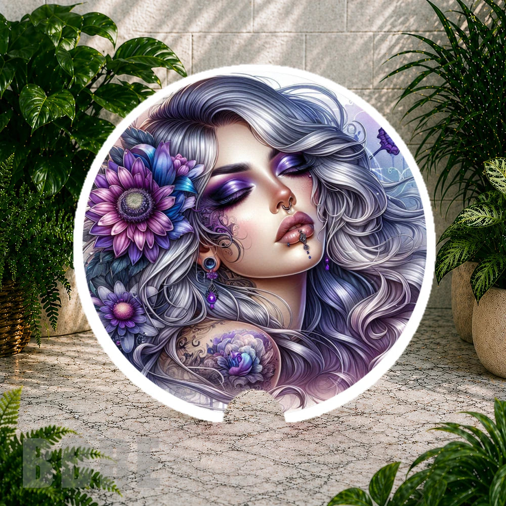 Floral Goddess 5 Coaster Sublimation Wrap