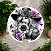 Floral Lady Coaster Sublimation Wrap