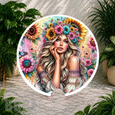Floral Beauty 6 Coaster Sublimation Wrap