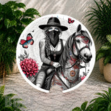 Cowgirl Horse Coaster Sublimation Wrap
