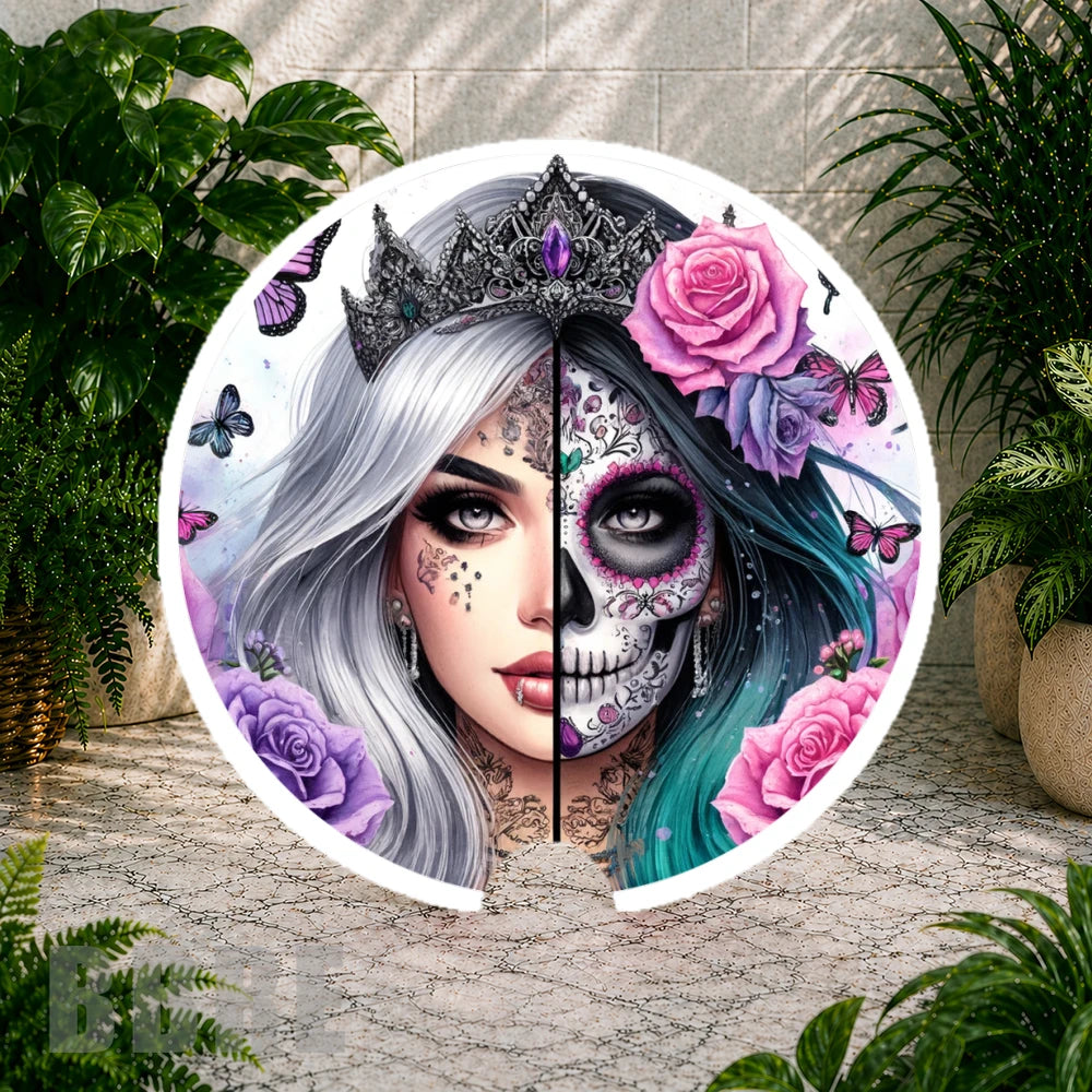 Skull Queen Coaster Sublimation Wrap