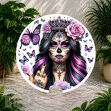 Sugar Skull 5 Coaster Sublimation Wrap