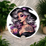 Gothic Witch 2 Coaster Sublimation Wrap