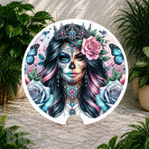 Sugar Skull 10 Coaster Sublimation Wrap