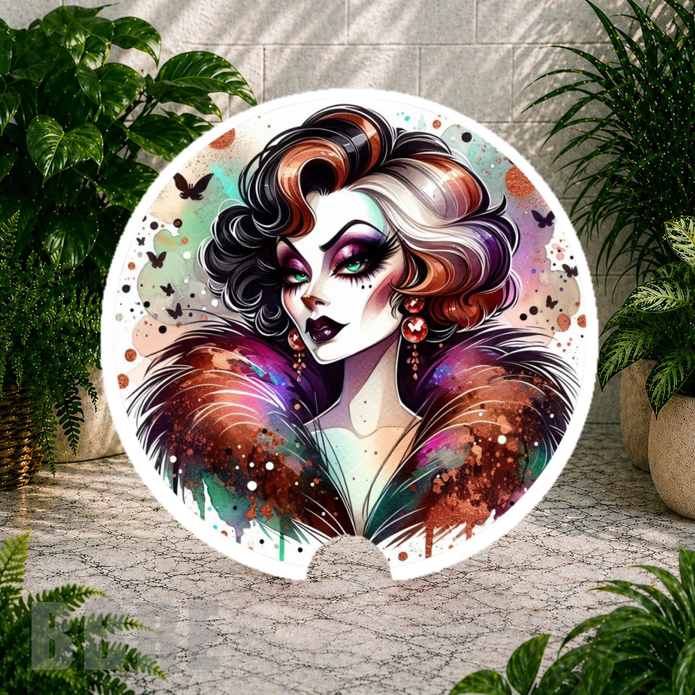 Glamorous Diva Coaster Sublimation Wrap
