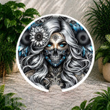 Sugar Skull 11 Coaster Sublimation Wrap