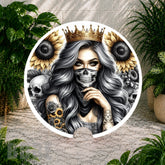 Crowned Skull 3 Coaster Sublimation Wrap