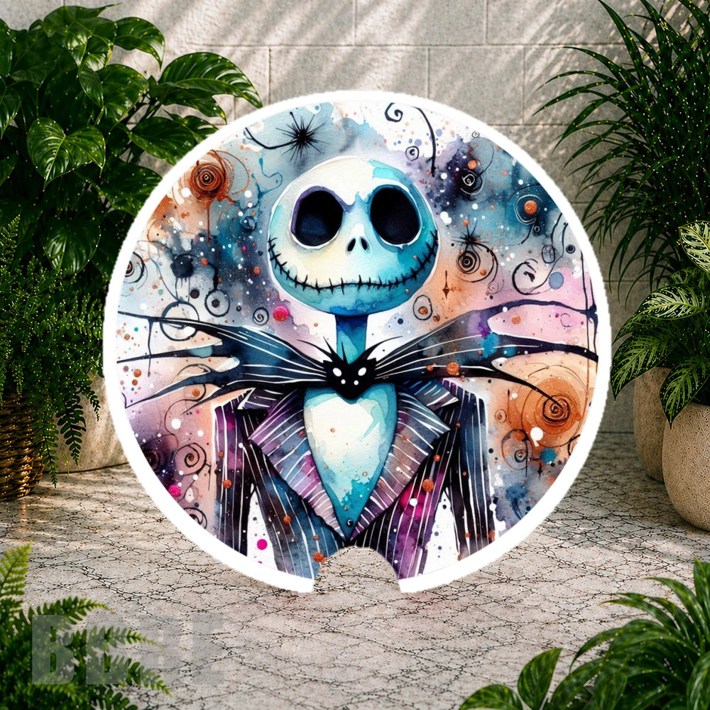 Skeleton Art Coaster Sublimation Wrap