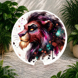 Majestic Lion Coaster Sublimation Wrap