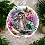 Floral Reading Coaster Sublimation Wrap