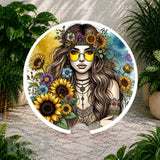 Bohemian Sunflower Coaster Sublimation Wrap