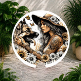 Floral Companion 2 Coaster Sublimation Wrap