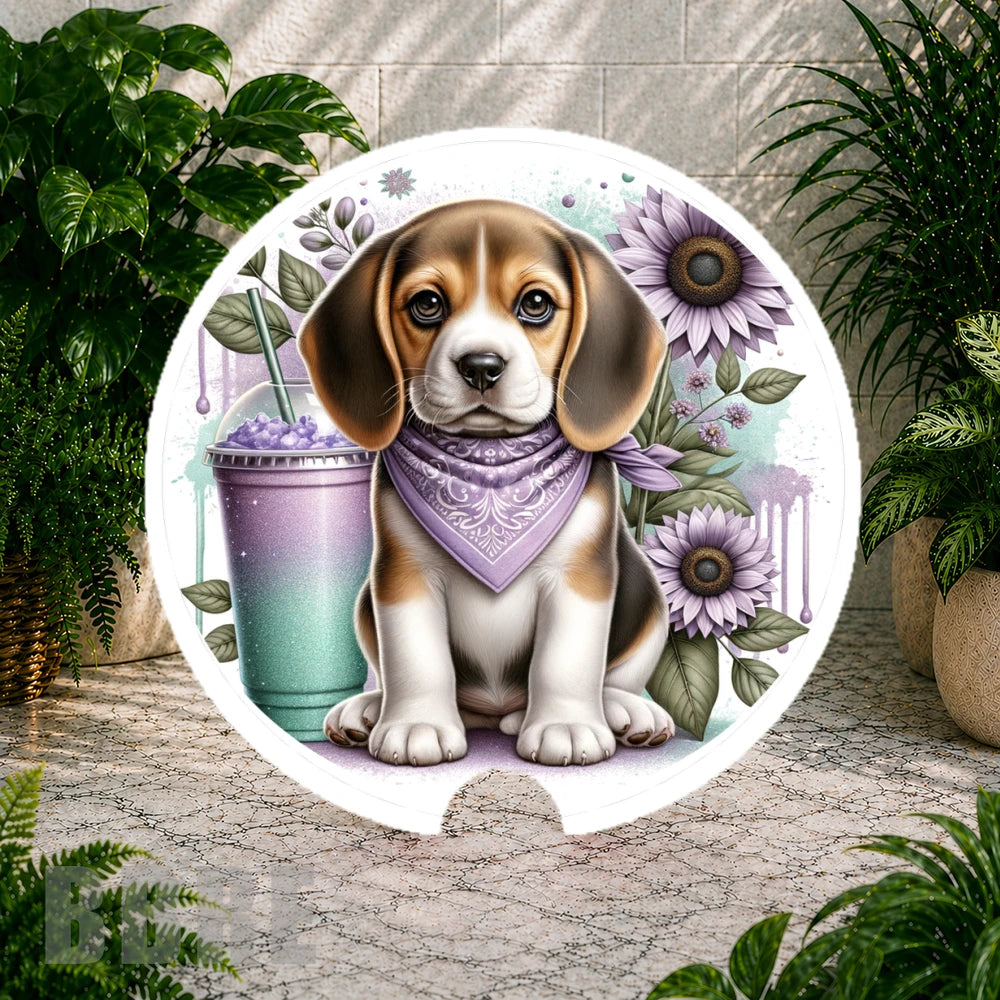 Beagle Bliss Coaster Sublimation Wrap