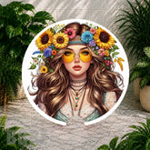 Floral Beauty 10 Coaster Sublimation Wrap