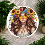 Floral Beauty 10 Coaster Sublimation Wrap