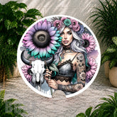 Floral Cowgirl Coaster Sublimation Wrap