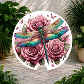 Dragonfly Roses Coaster Sublimation Wrap