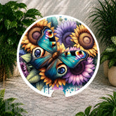 Butterfly Sunflowers 2 Coaster Sublimation Wrap