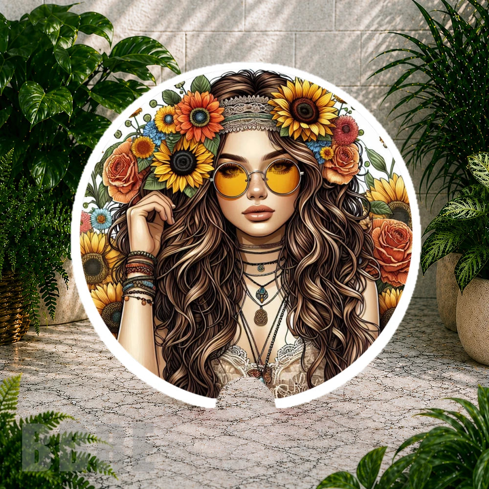 Bohemian Beauty 3 Coaster Sublimation Wrap