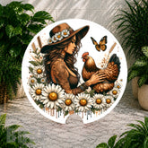 Daisy Farm Girl Coaster Sublimation Wrap