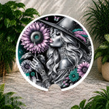 Sunflower Goddess Coaster Sublimation Wrap