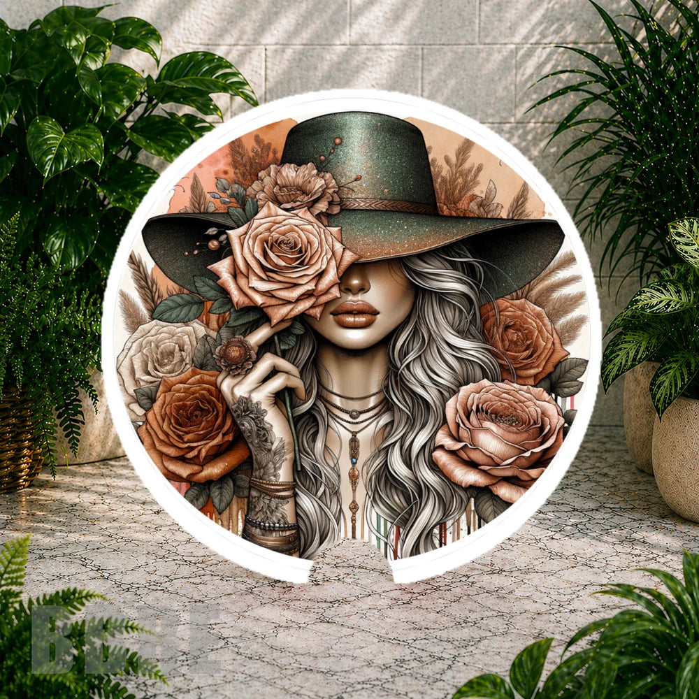 Floral Elegance 2 Coaster Sublimation Wrap