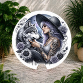 Wolf Lady Coaster Sublimation Wrap
