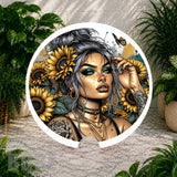 Sunflower Beauty 11 Coaster Sublimation Wrap