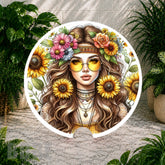 Sunflower Queen 2 Coaster Sublimation Wrap