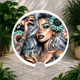 Sunflower Beauty 12 Coaster Sublimation Wrap