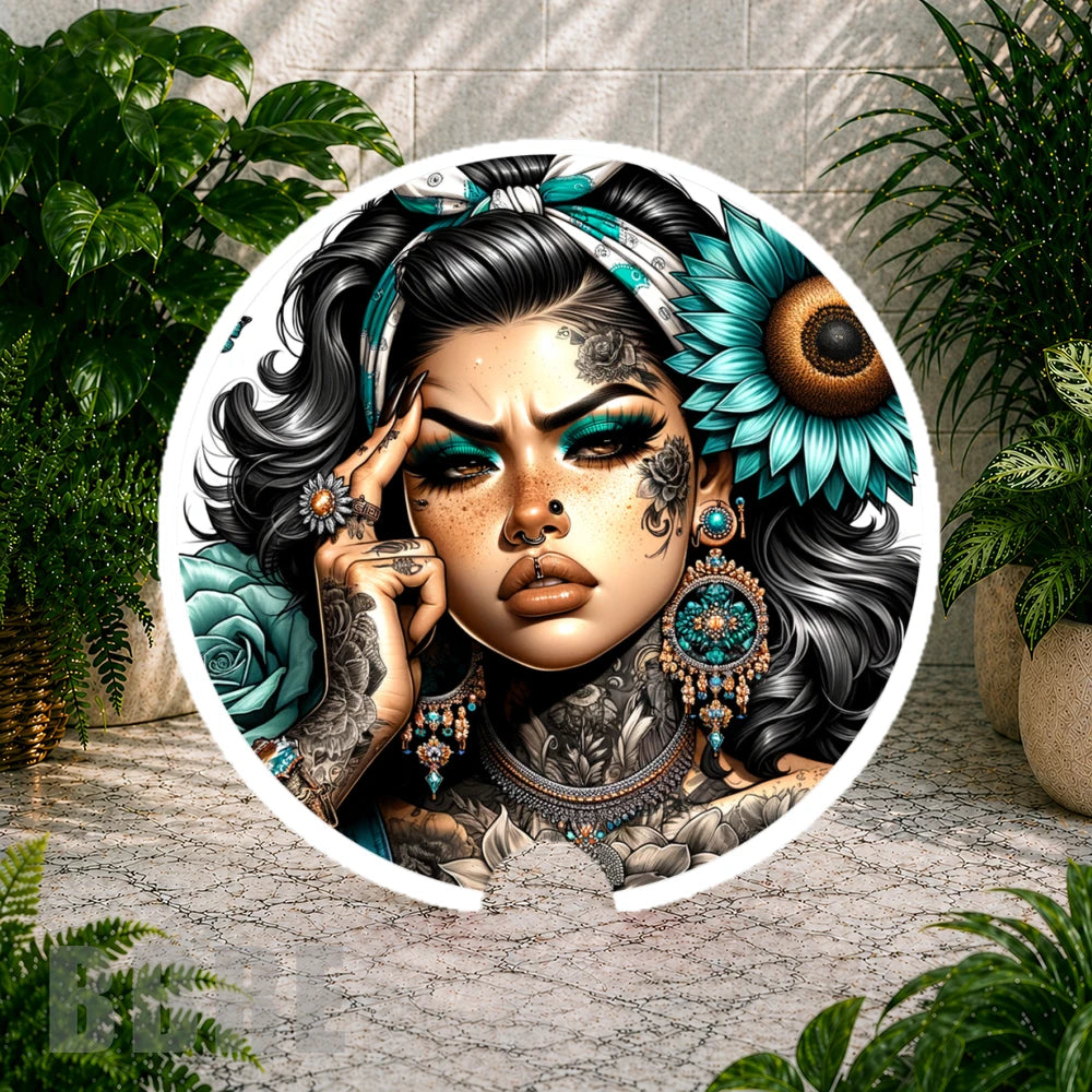 Sunflower Queen Coaster Sublimation Wrap