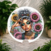 Sunflower Beauty 13 Coaster Sublimation Wrap