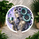 Floral Goddess 9 Coaster Sublimation Wrap