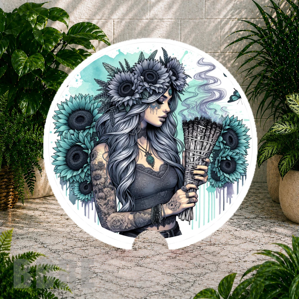 Floral Mystic Coaster Sublimation Wrap