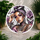 Tattooed Beauty 3 Coaster Sublimation Wrap