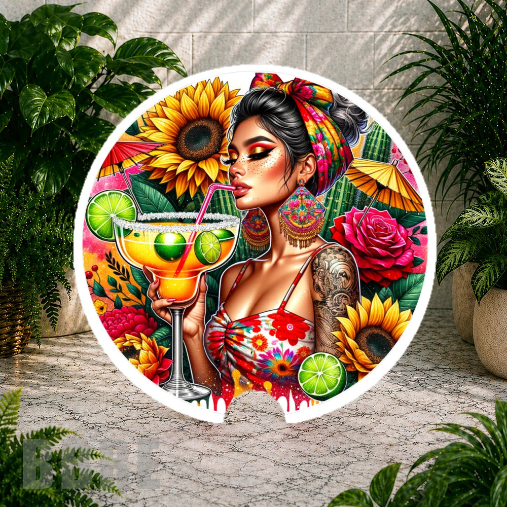 Tropical Vibes Coaster Sublimation Wrap