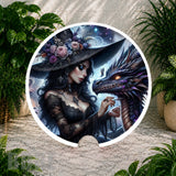 Witch And Dragon Coaster Sublimation Wrap