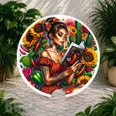 Sunflower Reader Coaster Sublimation Wrap