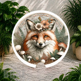 Floral Fox 2 Coaster Sublimation Wrap