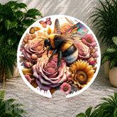 Bee Floral Coaster Sublimation Wrap