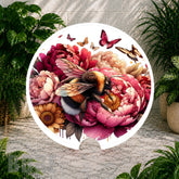Floral Bee 2 Coaster Sublimation Wrap