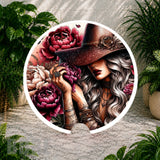 Floral Cowgirl 2 Coaster Sublimation Wrap
