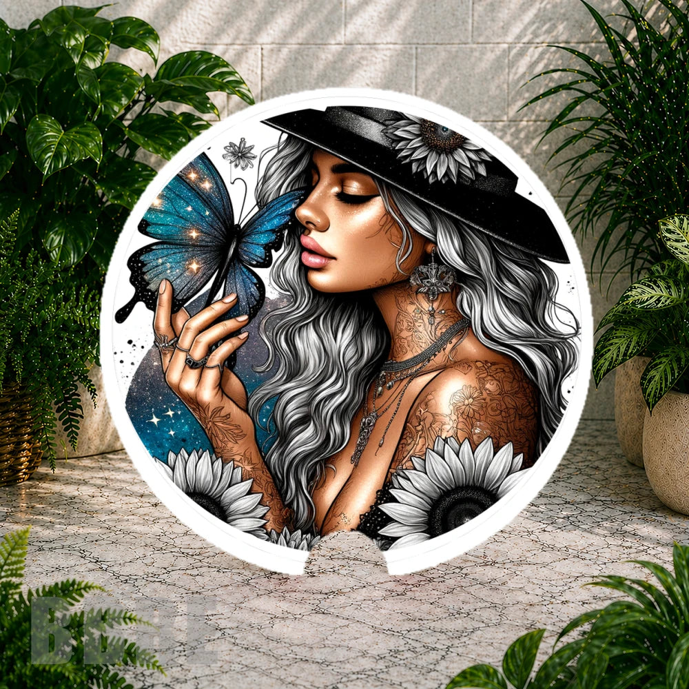 Butterfly Beauty 9 Coaster Sublimation Wrap