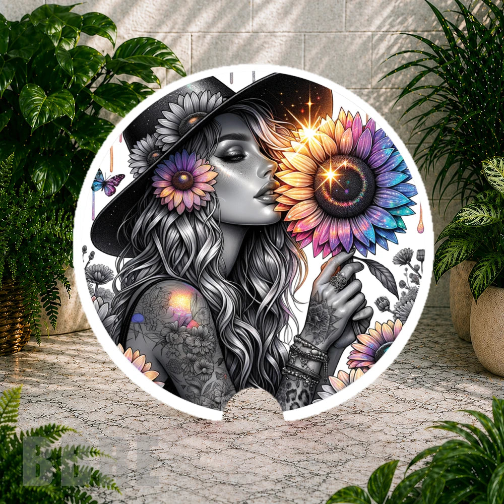 Sunflower Beauty 8 Coaster Sublimation Wrap