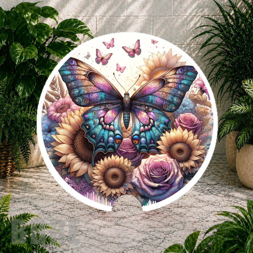 Butterfly Blossom 6 Coaster Sublimation Wrap