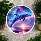 Cosmic Dolphin Coaster Sublimation Wrap