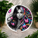 Butterfly Beauty 12 Coaster Sublimation Wrap