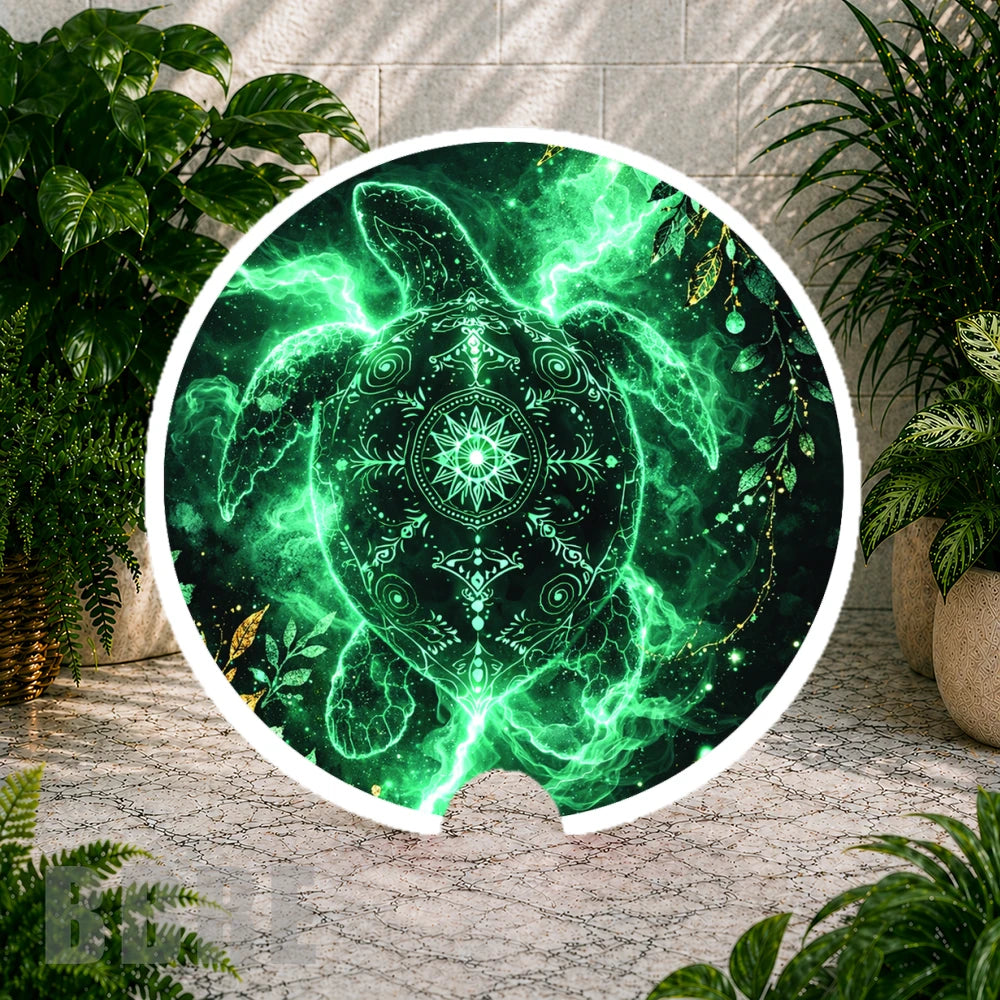 Mystic Turtle Coaster Sublimation Wrap