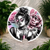 Floral Chic 5 Coaster Sublimation Wrap
