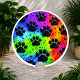 Rainbow Paws Coaster Sublimation Wrap